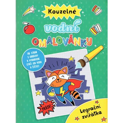 Kouzelné vodní omalovánky Legrační zvířátka