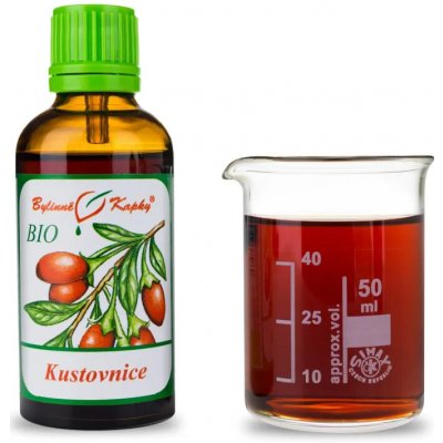 Bylinné kapky BIO Kustovnice goji tinktura 50 ml – Hledejceny.cz