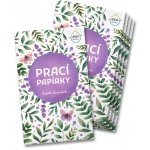 EcoHaus Prací papírky božská levandule, výhodné balení, celkem 25 praní – Hledejceny.cz