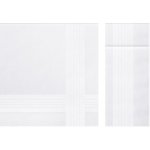 Bambusové kapesníky EROS, 3 ks Bílá 43x43 cm V dárkovém boxu 3 ks – Zboží Dáma