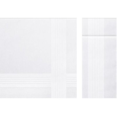 Bambusové kapesníky EROS, 3 ks Bílá 43x43 cm V dárkovém boxu 3 ks – Zboží Dáma