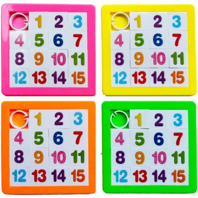 Wiky Hra 15 hlavolam logický 12,8 cm – Sleviste.cz