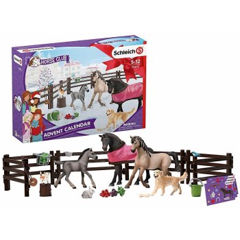 Schleich 97875 Adventní kalendář Koně od 559 Kč - Heureka.cz