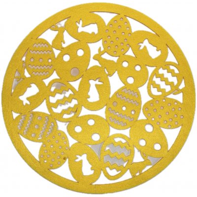 Toro Plstěné prostírání Velikonoce 33cm – Zboží Dáma