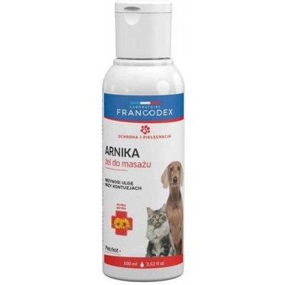 Francodex masážní gel s arnikou pro psy a kočky 100 ml