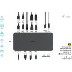 i-tec USB 3.0 / USB-C / Thunderbolt 3 Professional Dual 4K Display Docking Station Generation 2 + Power Delivery 100W CADUAL4KDOCKPD2 – Zboží Mobilmania