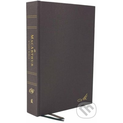 ESV, MacArthur Study Bible, 2nd Edition, Leathersoft, Brown – Zboží Dáma