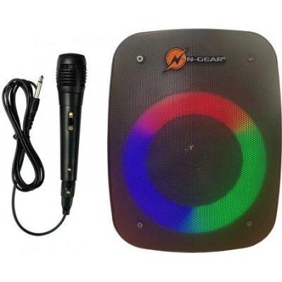 N GEAR PARTY LET'S GO PARTY SPEAKER 4 Studio BT 30W Disco LED 1x MIC LGP4STUDIO – Zboží Dáma
