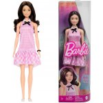Barbie Modelka kostičkované šaty HRH21 – Zboží Dáma