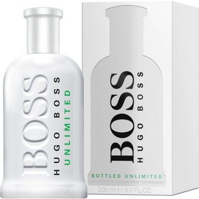 Hugo Boss Boss Bottled Unlimited toaletní voda pánská 200 ml – Zbozi.Blesk.cz