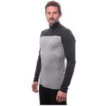 Sensor Merino Bold zip cool gray/anthracite – Zboží Dáma