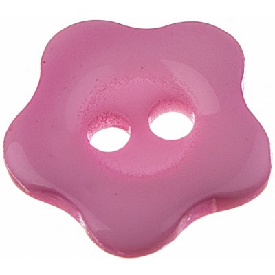 Knoflík květina FLORY Varianta: středně růžová 12 mm – Zboží Mobilmania