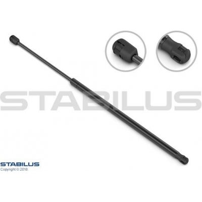 Pneumatická pružina, zavazadlový / nákladový prostor STABILUS 917077 | Zboží Auto
