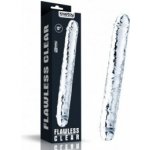 LoveToy Flawless Clear 12" Double Dildo čiré oboustranné dildo 30 x 3,5 cm – Zboží Mobilmania