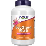 Now Foods EcoGreen Multi 180 vegkapslí – Hledejceny.cz