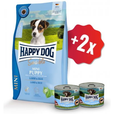 Happy Dog Sensible Puppy Lamb & Rice štěňata jehněčí a rýže 4 kg – Zboží Mobilmania