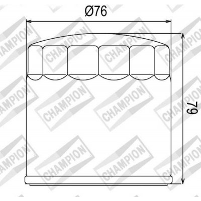 Champion Olejový filtr COF063 – Sleviste.cz