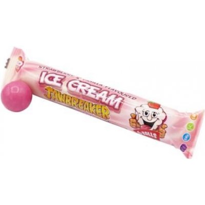 Zed Candy žvýkačky s příchutí jahodové a vanilkové zmrzliny 50 g – Zboží Dáma