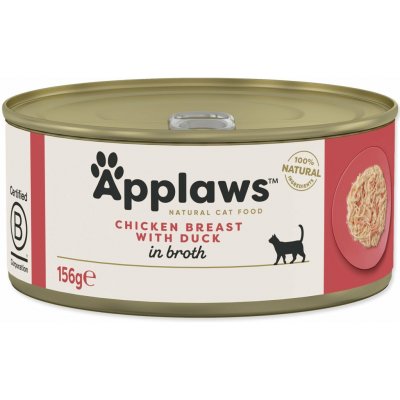 Applaws Adult Chicken breast with Duck in broth 156 g – Hledejceny.cz