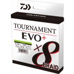 Daiwa Tournament X8 Braid Evo+ 135m 0,08mm 4,9kg – Zboží Mobilmania