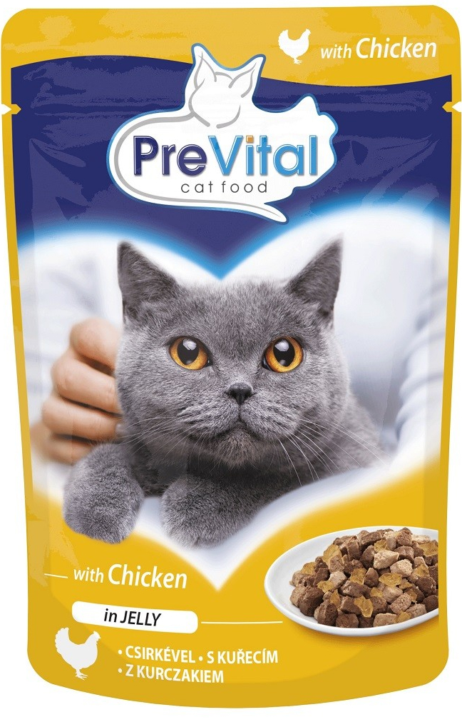 PreVital s kuřecím v želé 24 x 100 g