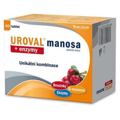 Uroval Manosa + enzymy 30 tablet – Hledejceny.cz