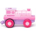 Bigjigs Rail Elektrická lokomotiva Silná růžovka – Hledejceny.cz