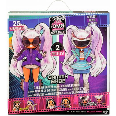 MGA L.O.L. Surprise OMG Movie Magic Doll Gamma Babe – Zboží Mobilmania