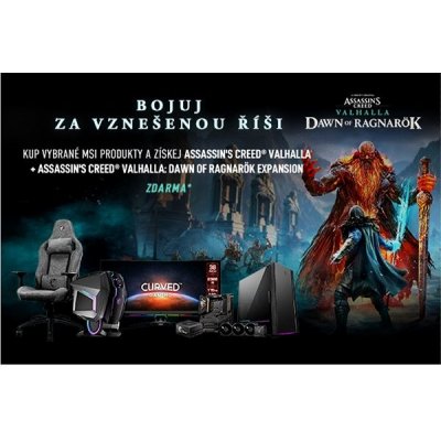 Hra ASSASSIN'S CREED® VALHALLA + DLC - nutná registrace na MSI – Zbozi.Blesk.cz