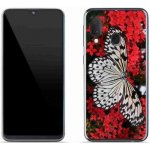 Pouzdro mmCase Gelové Samsung Galaxy A20e - černobílý motýl 1