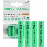 Green Cell AAA 800mAh 4ks GR04 – Zboží Živě