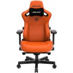 Anda Seat Kaiser 3, L, oranžová AD12YDC-L-01-O-PVC – Zboží Mobilmania