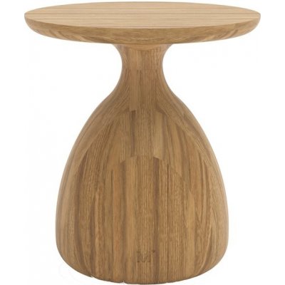Manutti Teakový stoleček Tsuki, kulatý dia 35 x V 39 cm, teak – Hledejceny.cz