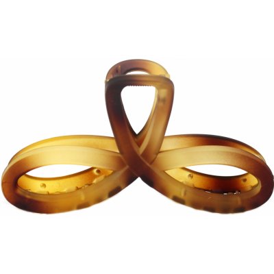 Větší skřipec na vlasy Barva: černá lesklá – Zboží Dáma