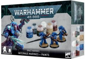 GW Warhammer 40k Infernus Marines + Paint Set