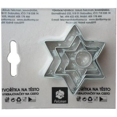 Felcman - kovovýroba Vykrajovačka - sada hvězdičky č.512 – Hledejceny.cz