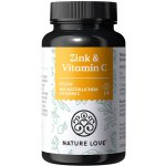 Nature Love Zinek + Vitamin C z Aceroly 120 kapslí – Hledejceny.cz