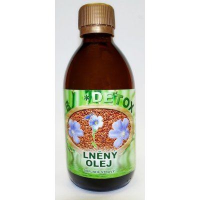 Bio-detox Lněný olej 250 ml – Zboží Mobilmania