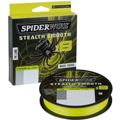 Pletená Šňůra Spiderwire Stealth Smooth Pletená Šňůra 8 0,19mm 18,0kg 2000m – Hledejceny.cz