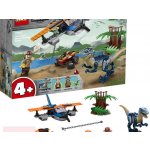 LEGO® Jurassic World 75942 Velociraptor: Záchranná mise s dvouplošníkem – Hledejceny.cz