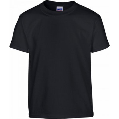 Gildan dětské tričko z těžké prémiové bavlny 185 g/m černá – Zboží Mobilmania