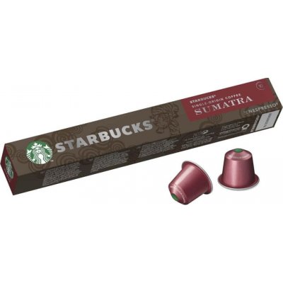 Starbucks Kávové Kapsle do NESPRESSO Single Origin Sumatra 10 ks – Zboží Mobilmania