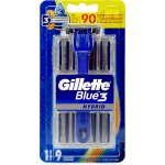 Gillette Blue3 Hybrid + 9 ks hlavic – Zboží Mobilmania