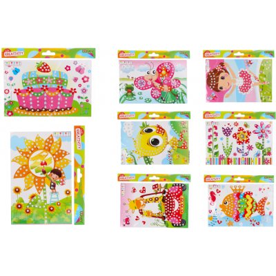 Wiky kreativita Kreativní set kamínky 14x21,5 cm MIX – Hledejceny.cz