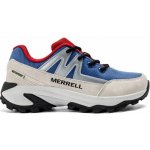 Merrell MOAB SPEED 2 FST WP dětské turistické boty modrá – Zbozi.Blesk.cz