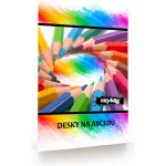 Oxybag Desky na písmenka Pastelky formát A4 pro prvňáčky – Sleviste.cz