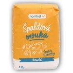 NOMINAL Špaldová mouka hrubá 1 kg – Zboží Dáma