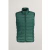 Pánská vesta Gant Light Down Vest Woody Green