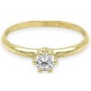 Prsteny Beny Jewellery Zlatý zásnubní se zirkonem 7131068