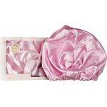 Revolution Haircare Curl Protector Satin Hair Wrap saténový šátek pro vlnité a kudrnaté vlasy odstín Pink 1 ks – Zbozi.Blesk.cz